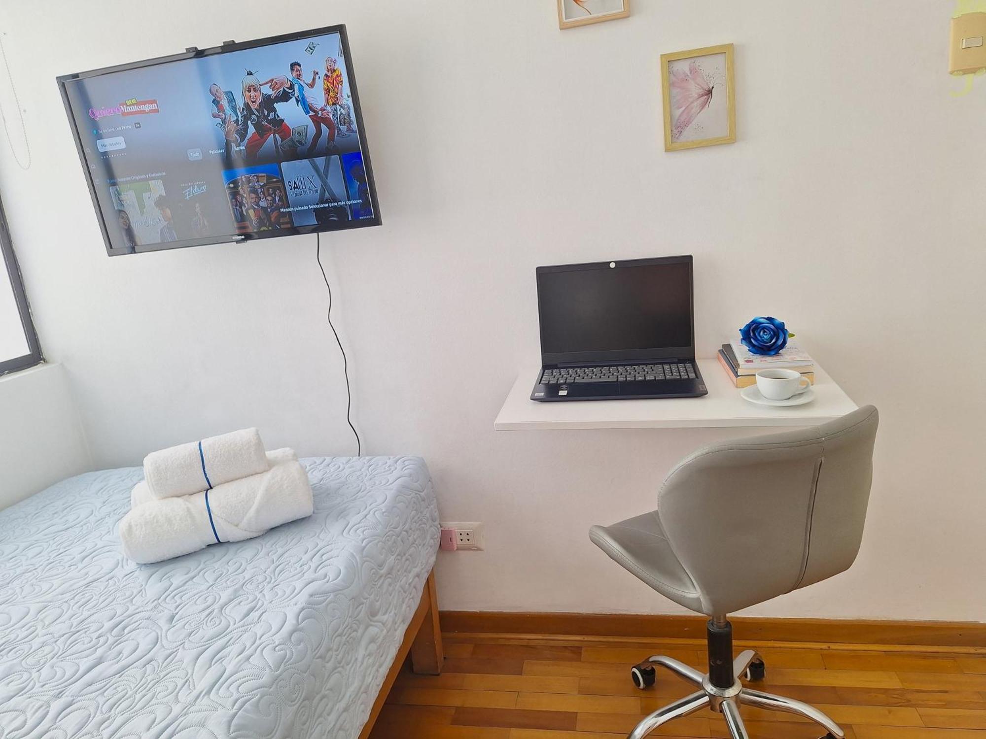 Habitacion Bano Compartido La Paz 2 Лима Екстериор снимка